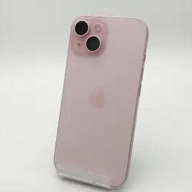 【中古】Apple 国内版 【SIMフリー】 iPhone 15 128GB ピンク MTMJ3J/A【大須2】保証期間１ヶ月【ランクA】