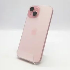 【中古】Apple docomo 【SIMフリー】 iPhone 15 128GB ピンク MTMJ3J/A【立川フロム中武】保証期間１ヶ月【ランクB】