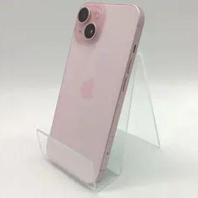 【中古】Apple SoftBank 【SIMフリー】 iPhone 15 128GB ピンク MTMJ3J/A【日本橋3】保証期間１ヶ月【ランクA】