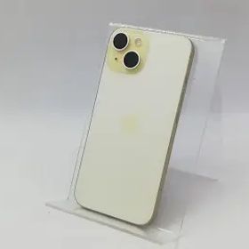 【中古】Apple 国内版 【SIMフリー】 iPhone 15 128GB イエロー MTMK3J/A【スマーク伊勢崎】保証期間１ヶ月【ランクA】