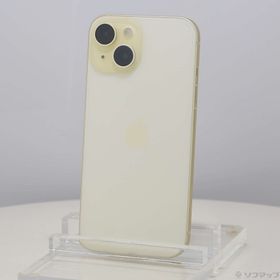 (中古)Apple iPhone15 128GB イエロー MTMK3J/A SIMフリー(262-ud)