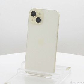 (中古)Apple iPhone15 128GB イエロー MTMK3J/A SIMフリー(276-ud)
