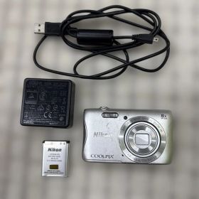 Nikon ニコン COOLPIX S3700 シルバーコンパクトデジタルカメラ