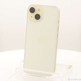 (中古)Apple iPhone15 128GB イエロー MTMK3J/A SIMフリー(198-ud)