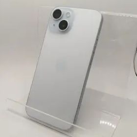 【中古】Apple docomo 【SIMフリー】 iPhone 15 128GB ブルー MTML3J/A【川崎駅前】保証期間１ヶ月【ランクA】