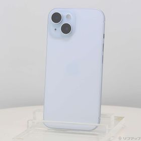 (中古)Apple iPhone15 128GB ブルー MTML3J/A SIMフリー(276-ud)