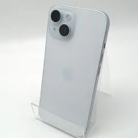 【中古】【赤ロム保証あり】Apple 楽天モバイル 【SIMフリー】 iPhone 15 128GB ブルー MTML3J/A【博多】保証期間１ヶ月【ランクA】