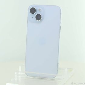 (中古)Apple iPhone15 128GB ブルー MTML3J/A SIMフリー(377-ud)