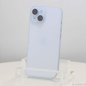 (中古)Apple iPhone15 128GB ブルー MTML3J/A SIMフリー(371-ud)