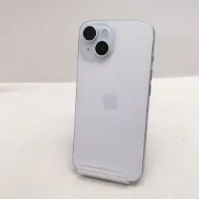 【中古】Apple 楽天モバイル 【SIMフリー】 iPhone 15 128GB ブルー MTML3J/A【仙台駅東口】保証期間１ヶ月【ランクA】