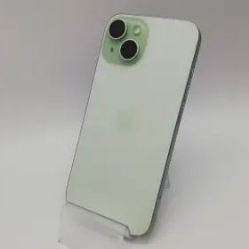 【中古】Apple 国内版 【SIMフリー】 iPhone 15 128GB グリーン MTMM3J/A【府中ル・シーニュ】保証期間１ヶ月【ランクA】