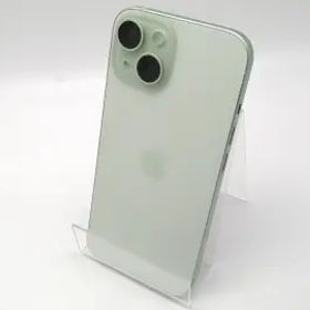 【中古】Apple SoftBank 【SIMフリー】 iPhone 15 128GB グリーン MTMM3J/A【博多】保証期間１ヶ月【ランクA】