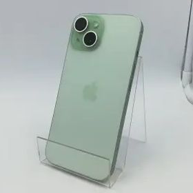 【中古】Apple 国内版 【SIMフリー】 iPhone 15 128GB グリーン MTMM3J/A【千葉】保証期間１ヶ月【ランクA】