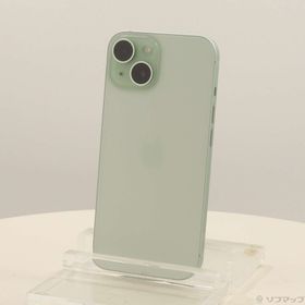 (中古)Apple iPhone15 128GB グリーン MTMM3J/A SIMフリー(348-ud)