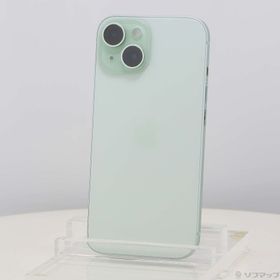 (中古)Apple iPhone15 128GB グリーン MTMM3J/A SIMフリー(198-ud)