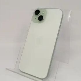 【中古】Apple SoftBank 【SIMフリー】 iPhone 15 128GB グリーン MTMM3J/A【東池袋1丁目】保証期間１ヶ月【ランクA】