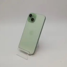 【中古】Apple 国内版 【SIMフリー】 iPhone 15 256GB グリーン MTMT3J/A【府中ル・シーニュ】保証期間１ヶ月【ランクB】