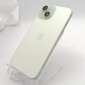 【中古】Apple 国内版 【SIMフリー】 iPhone 15 256GB グリーン MTMT3J/A【ECセンター】保証期間１ヶ月【ランクA】