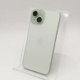 【中古】Apple 国内版 【SIMフリー】 iPhone 15 256GB グリーン MTMT3J/A【なんば】保証期間１ヶ月【ランクB】