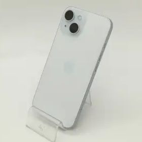 【中古】Apple SoftBank 【SIMフリー】 iPhone 15 512GB ブルー MTMX3J/A【静岡】保証期間１ヶ月【ランクB】