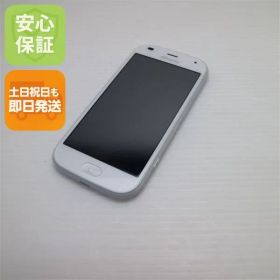 新品同様 F-42A らくらくスマートフォン ホワイト 即日発送 スマホ 白ロム 富士通 土日祝発送OK 09000