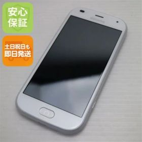 新品同様 F-42A らくらくスマートフォン ホワイト 即日発送 スマホ 白ロム 富士通 土日祝発送OK 04000