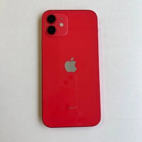 美品 iPhone 12 128GB レッド バッテリー70% MGHW3J/A - 9739