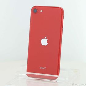 (中古)Apple iPhone SE 第2世代 64GB プロダクトレッド MHGR3J/A SIMフリー(269-ud)