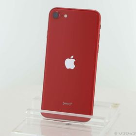 (中古)Apple iPhone SE 第2世代 64GB プロダクトレッド MHGR3J/A SIMフリー(198-ud)