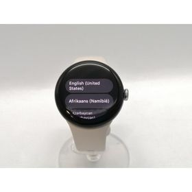 【中古】Google Pixel Watch2 Bluetooth/Wi-Fiモデル PolishedSilverアルミケース/Porcelainアクティブバンド【高崎モントレー】保証期間１ヶ月【ランクC】