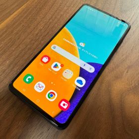 Galaxy A52 5G Black SC-52B docomoモデル