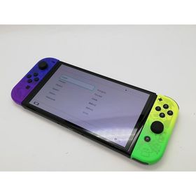 【中古】Nintendo Switch 本体 (有機ELモデル) HEG-S-KCAAA スプラトゥーン3エディション【府中ル・シーニュ】保証期間１ヶ月【ランクA】