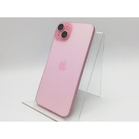 【中古】Apple au 【SIMフリー】 iPhone 15 Plus 256GB ピンク MU0H3J/A【大宮東口】保証期間１ヶ月【ランクB】