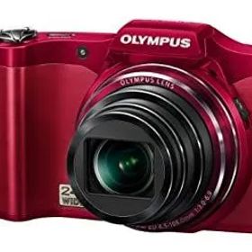 【中古】 OLYMPUS オリンパス デジタルカメラ SZ-14 1400万画素 光学24倍ズーム 3Dフォト機能 レッド SZ-14 RED