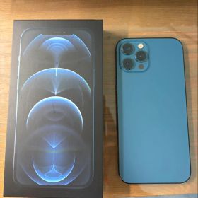 Apple iPhone 12 Pro MAXパシフィックブルー simフリー