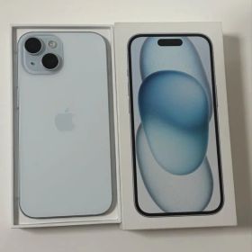 美品 iPhone15 ブルー 128GB