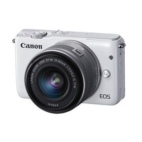 Canon ミラーレス一眼カメラ EOS M10 レンズキット(ホワイト) EF-M15-45mm F3.5-6.3 IS STM 付属 EOSM10WH-1545ISSTMLK