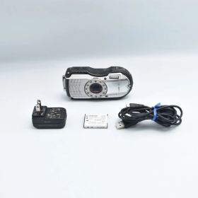 B#12660 RICOH 防水デジタルカメラ RICOH WG-4 シルバー 防水14m耐ショック2.0m耐寒-10度 RICOH WG-4SL 08573