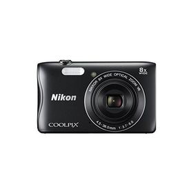 Nikon デジタルカメラ COOLPIX S3700 ブラック 光学8倍ズーム 2005万画素 S3700BK