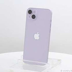 〔中古品〕 iPhone14 Plus 256GB パープル MQ4M3J／A SIMフリー ［6.7インチ有機EL／Apple A15／RAM:6GB／ナノSIM］〔中古品〕 iPhone14 Plus 256GB パープル MQ4M3J／A SIMフリー ［6.7インチ有機EL／Apple A15／RAM:6GB／ナノSIM］