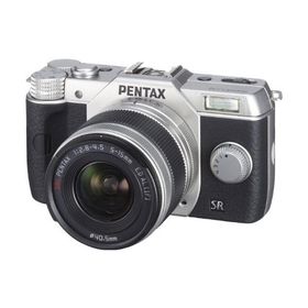 PENTAX デジタルミラーレス一眼 Q10 ズームレンズキット [標準ズーム 02 STANDARD ZOOM] シルバー Q10 LENSKIT SILVER 12163