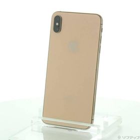 〔中古〕Apple(アップル) iPhoneXS Max 256GB ゴールド NT6W2J／A SIMフリー〔247-ud〕