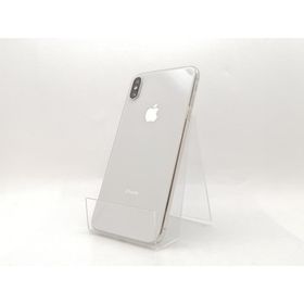 【中古】Apple SoftBank 【SIMロック解除済み】 iPhone XS Max 64GB シルバー MT6R2J/A【津田沼】保証期間１ヶ月【ランクC】