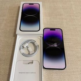 Apple iPhone 14 Pro 本体 ディープパープル