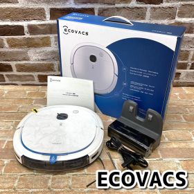ECOVACS エコバックス DEEBOT U3 ロボット掃除機 DK4G USED現状品 YMO7-049-08-100