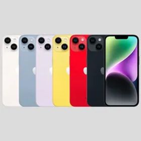 【整備済み品】- iPhone 14 SIMフリー バッテリー新品 100% 256GB ミッドナイト スターライト レッド イエロー ブルー パープル【中古】【バッテリー交換済】【中古スマホ】 本体 電池長持ち Cランク