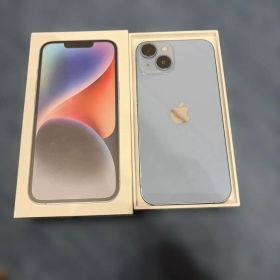 iPhone14 128G ブルー SIMフリー 箱付き
