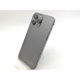 【中古】Apple au 【SIMフリー】 iPhone 13 Pro Max 128GB グラファイト MLJ43J/A【大宮東口】保証期間１週間【ランクC】