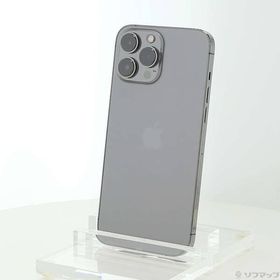 〔中古〕Apple(アップル) iPhone13 Pro Max 128GB グラファイト MLJ43J／A SIMフリー〔262-ud〕