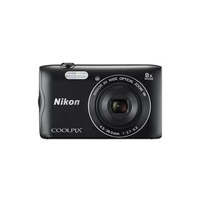 Nikon デジタルカメラ COOLPIX A300 光学8倍ズーム 2005万画素 ブラック A300BK